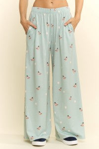 Duck Print Strapless Lounge Set