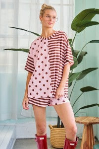 Polka Stripe Mix Set
