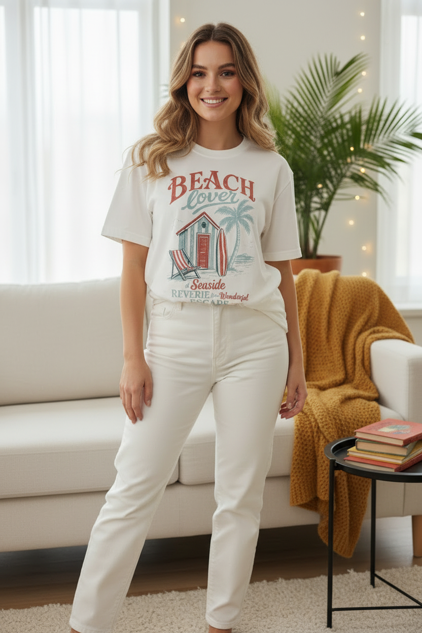 Beach Lover Graphic Tee