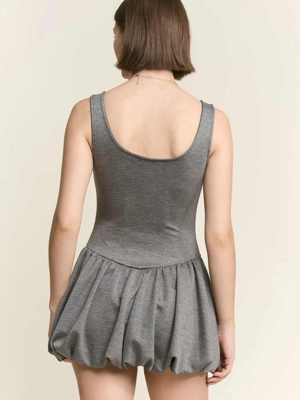 Athletic Bubble Dress with Shorts