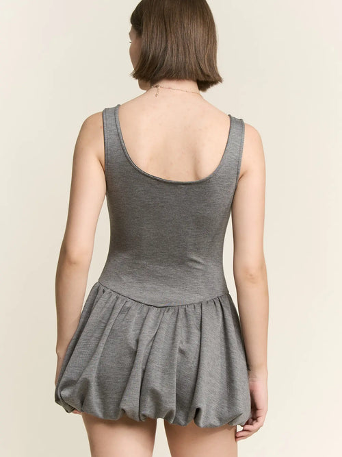 Athletic Bubble Dress with Shorts