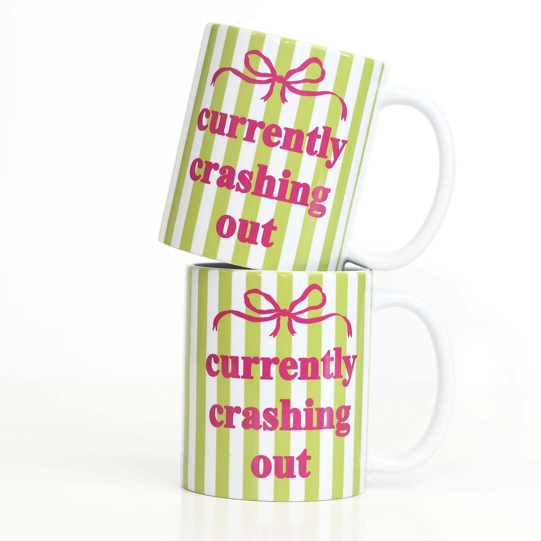 Currently Crashing Out Mug
