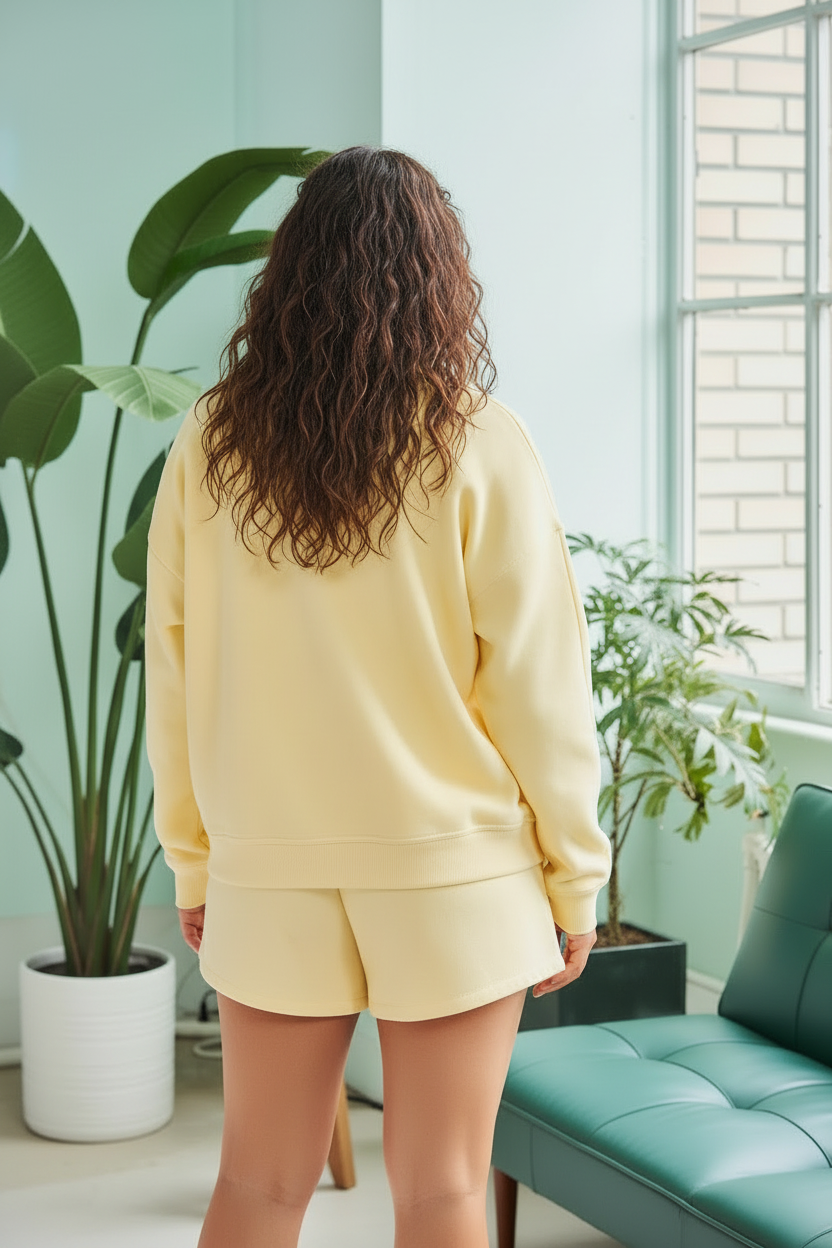 Short Cardigan Set Plus
