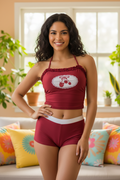 Strawberry Bandeau Bikini