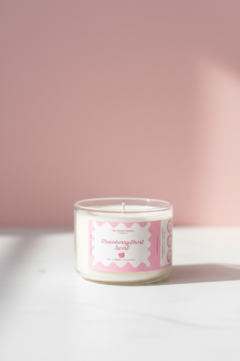 Strawberry Short Swirl