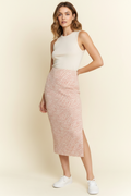 Zebra Print Skirt